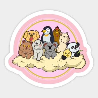 The Pet Squad Sticker